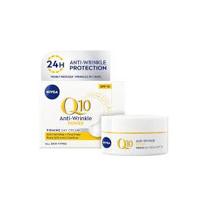 Nivea Q10 Anti wrinkle power foaming day cream SPF15 50ml
