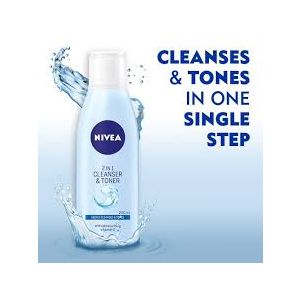 Nivea 2 in 1 cleanser & Toner 200ml