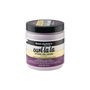 Aunt Jackie's Defining Curl Custard-Curl la la 15Oz